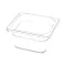 Fagor Commercial 600305M0020 Salad Tray, Transparent, 1/6' x 4'