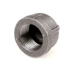 Pitco 60113401 Pipe Cap, 3/4-14, Black Iron