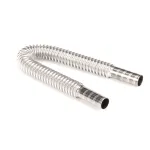 Magikitchn 60119008 Flex Tube, .375" OD x 8", Stainless Steel