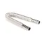 Magikitchn 60119008 Flex Tube, .375" OD x 8", Stainless Steel