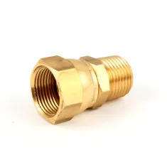 Pitco 60127601 Fitting Adaptor, Brass, Female Swivel X Mpt
