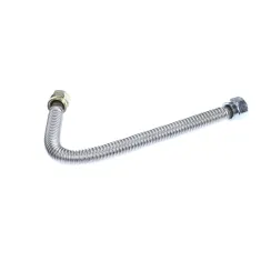 Pitco 60128001 Tubing with Fittings, Flex, 16"