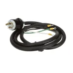 Pitco 60129101 Power Cord with Twist Lock Plug, 30 Amp, 250 Volt, HBL2621