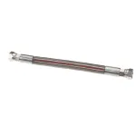 Pitco 60135901 Hose, Stainless Steel Braided, Swivel Connectors, 14.5"