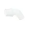Pitco 60145801 Elbow, PVDF Plastic, 1" MPT x 1" Hose Barb