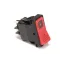 Magikitchn 60172301 Switch, Rocker, DPDT, LED Red, 24VDC