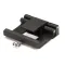 Cambro 60212 Nylon Latch Kit, 1-4", Black Nylon, with Screws, UPC100/101