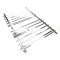 Rational 60.62.126 Oven Rack Set, Hinging, Left & Right
