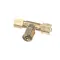 Hickory 611 Pilot Tee, Brass, Grill, Churrasco