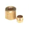 Montague 6155-7 Compression Nut and Ferrule, 1/4" Tube