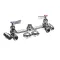 Fisher 61565 Control Valve, Sterling Silver