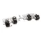 Beverage Air 61C01-011A Caster, 3", Swivel, 2 with Brake, 2 without Brake, Set of 4