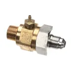 Cornelius 620608773 Check Valve, 3/8" MPT x 1/8" Barb, 5/8-18