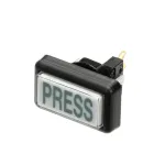Cornelius 638038589 Switch, Press, Dispense, Teal, Rectangle