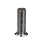 Fisher 6441-2400 Drain Waste Socket, 1" x 4", Brass Chrome Plated