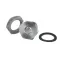 Heatcraft 66708001 Drain Line Fitting, 5/8", Plug Nut, Gasket, Screw 3 Pieces