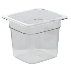 Cambro 66CW135 FOOD PAN 1/6X6" CW-CLRCW