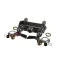Fisher 67423 Control Valve, 4", Deck Mounted, Swivle Outlet, Lever Handles, Stainless Steel