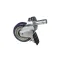 Caddy 68-05 CASTER W/ BRAKE SWIVEL