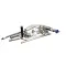 Fisher 68128 Pre-Rinse Unit, Spring Style, 8" Backsplash Valve, Lever Handles, 12" Swing Spout
