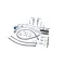 Fisher 68292 SS PRERINSE SPG WSLH