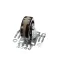 Kason 6C504003HTPHN01 CASTER 4 INCH 03 PLATE BROWN H