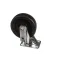 Kason 6C525001HDP PLATE MOUNT CASTER W/ 5" WHEEL, NO