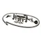 Fisher 71021 SS UTILITY SPRAY SVEI 8AWLH