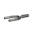 Lancer 7126 SS UBEND (2) 1/4 BARB X 3/8 BA