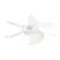 LBC Bakery Equipment 71500-12 Fan Blade, White Plastic, Rotation Motor, LRO