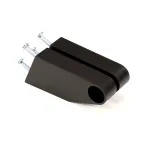 Marsal Pizza Ovens 71985 Door Handle End Bracket Kit, Black, Pack of 2