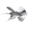 Structural Concepts 72314 Fan Blade, Condenser, Metal, 5 Fin