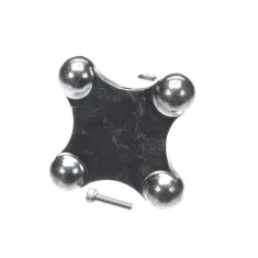Fisher 73470 Knob, DrainKing, Diecast, Brass