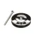 Fisher 73652 Strainer Overflow Assembly, Brass Polished,Chrome Plated