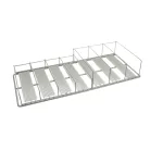 QBD Modular Systems 74-0200-209 SHELF, TOP 10.25- GRAVITY