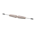 Mars Motors 78803 Tube Fitting Brush, 1/2" OD, Stainless Steel, Pack of 2