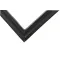 Uline 80-54619-00 Gasket, Door, 15.25 x 13.5 x .8125, Square, Black