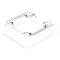 Vollrath 8014015-2 CLEAR STD HOUSING W/4 SCREWS