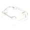 Vollrath 8014016 LS01 HOUSING CLR PC - DOMED