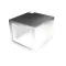 Server 80160 SB-2 COLD STATION, (2) JAR BASE ONLY, insulated base, accepts (2) ice packs (94141) and (2) full-size, 3-1/2 qt. fountain jars or (3) Server exclusive, slim 2 qt. fountain jars with pumps or lids (ice packs, jars, pumps and lids sold separately), stainles
