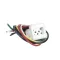 True 801744 Wire Harness, 9", 7 Wires with Recepicale, TAC-48