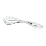 True 802335 Heater Wire, Gl Braid, 155", 115V, 3.5 Watt/Foot, Blue/White Leads