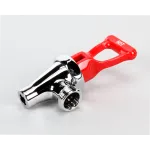 Grindmaster Cecilware 80234L Faucet, Red Handle, Hot