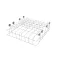 Frigidaire 808602402 Rack Assembly, Lower, Silver, Dishwasher