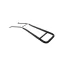 Server 80978 Lever, Syrup Rail, Black