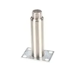 Frymaster 8101205 Leg with Flange, 6", Stainless Steel, Single