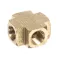 Frymaster 8130378 Cross Fitting, 1/8" Female NPT, Brass
