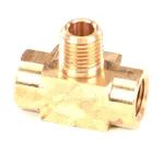 Frymaster 8130495 Tee, Brass, 1/4" Male NPT x 1/4" Female NPT