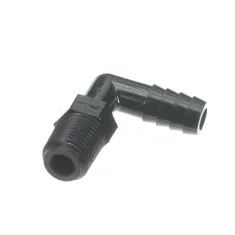 Frymaster 8160710 90-Degree 1/4' NPT Male x 1/2' Barbed Fitting