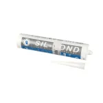 True 820562 Silicone Sealant, Clear, 10.1 Ounce Cartridge